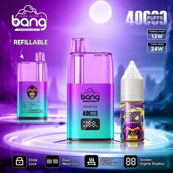 Bang 40000 Disposable Vape Refillable