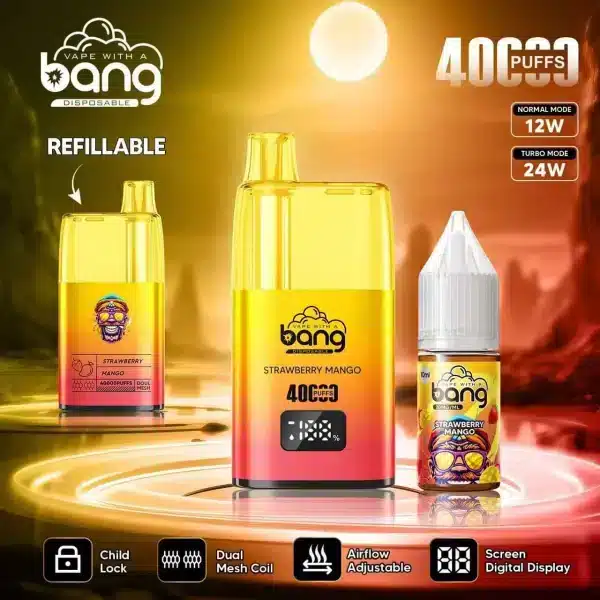 Bang 40000 Disposable Vape Refillable