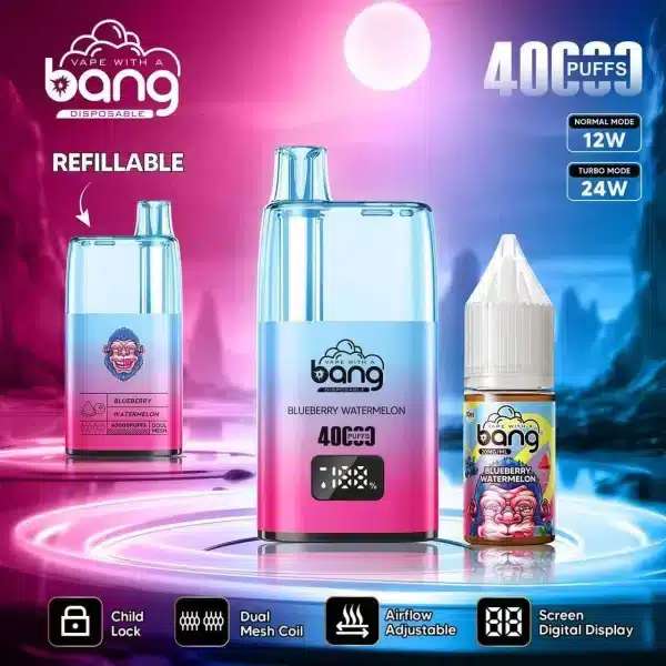 Bang 40000 Disposable Vape Refillable