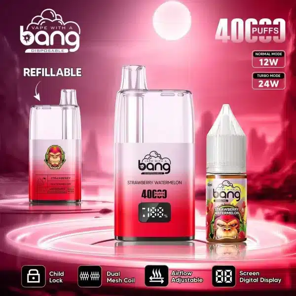 Bang 40000 Disposable Vape Refillable