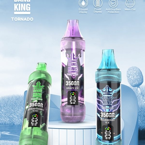 Bang King 35K – 35,000 Puffs of Power, Flavor & LED Style